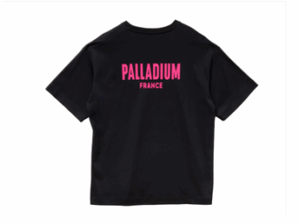 Unisex Palladium France Logo -puuvillainen T-paita